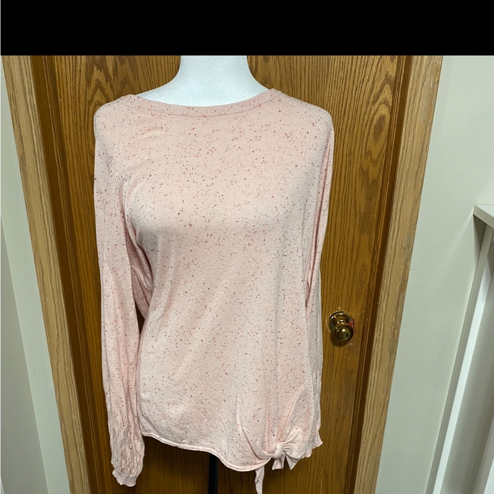 LC Lauren Conrad pink sweater